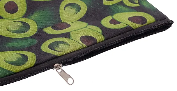 Пенал-косметичка "Avocado black" 21*12, ткань, подклад 2880434 — 4