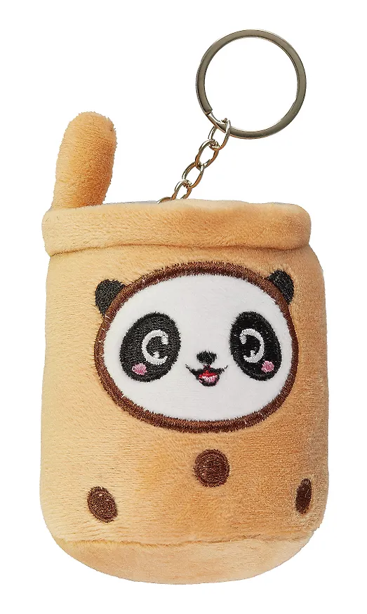Брелок Панда Bubble tea (текстиль) (10см) в ассортименте 3020022 — 1