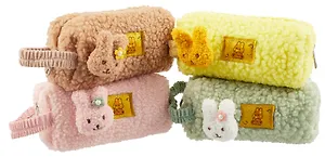 Пенал-косметичка "Зайки", ассорти