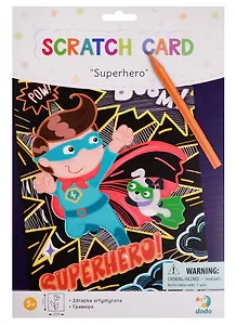 Набор для творчества Dodo Гравюра Супергерой