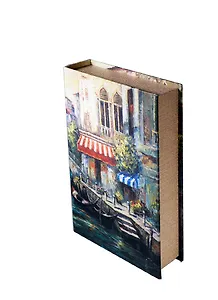 Шкатулка-книга декоративная МДФ (32947) (26*17*5 см)