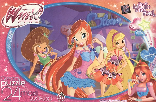 Пазл 24А Макси 12602 Винкс MY FAIRY DAIRY-Bloom (220х330) (5+) (коробка) 2361717 — 1