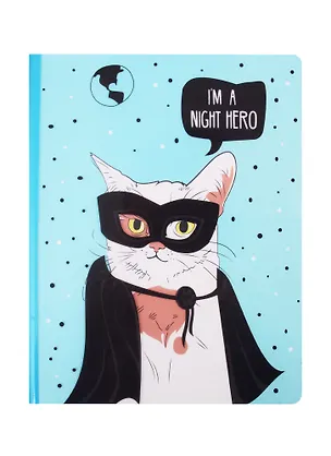 Тетрадь в линейку Феникс+, "Кот", 40 листов 257045