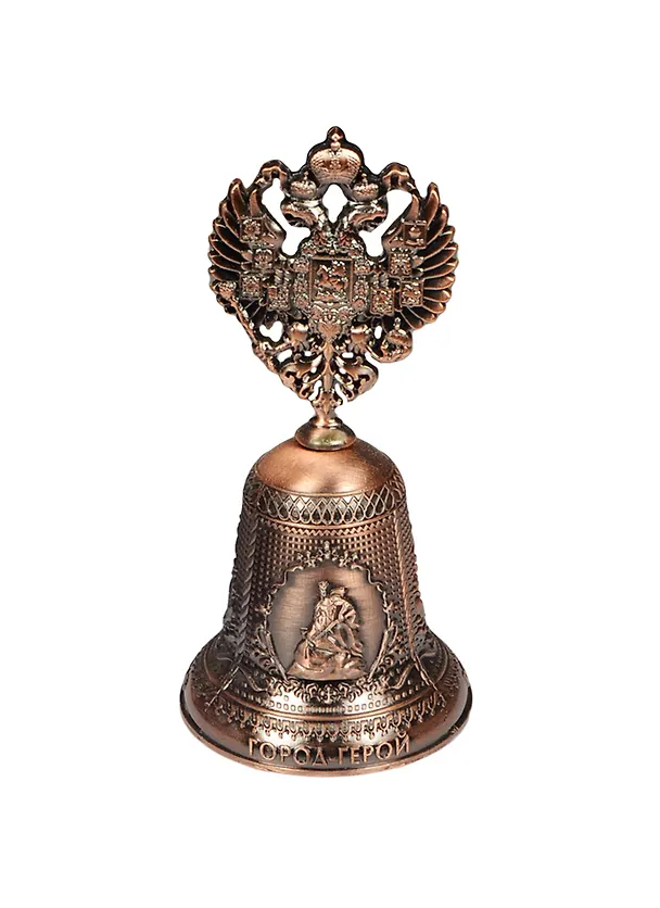 Колокол Орел Волгоград (металл цв.цветная медь) (040CU-VK-GR-80) 2449271 — 1