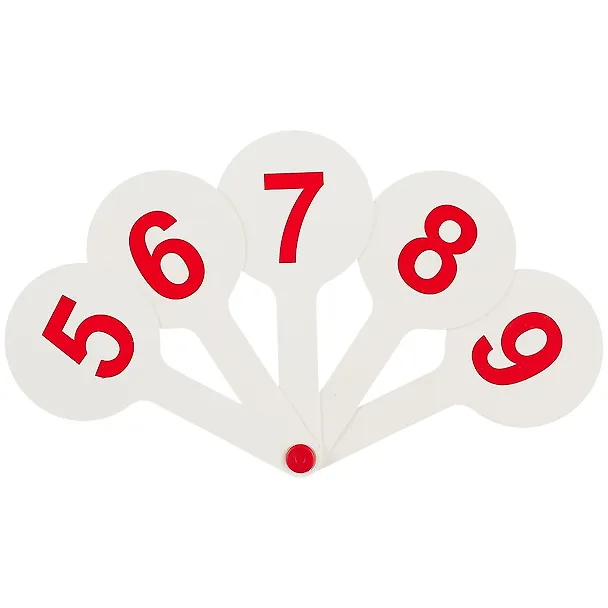 Веер-касса цифр, 0-9, Проф-Пресс 258137 — 3