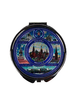 Зерк.мет.фольг.к6.пл.д7"Москва. Коллаж аква" (316CHE-K6-20) 2388439