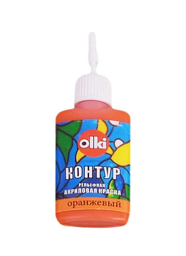 Рельефная акриловая краска "Контур" (Коралловый), 20 мл 2804702 — 1