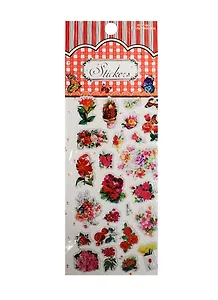 Набор для творчества, Наклейки цветы, микс, LYX-049