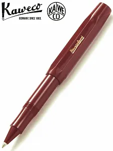 Подарочная ручка-роллер Kaweco Classic Sport 0.7мм, цвет чернил чёрный, бордовый корпус