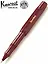 Подарочная ручка-роллер Kaweco Classic Sport 0.7мм, цвет чернил чёрный, бордовый корпус — 3157375 — 1