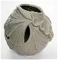 Декоративная ваза из керамики (Ф21-1765) (18,5х17х17) 2328898 — 1