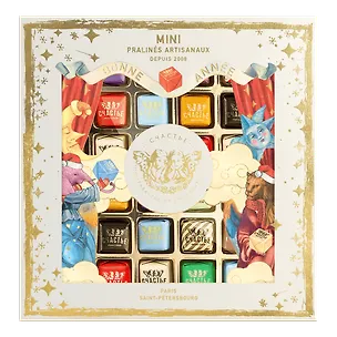 Коллекция мини-пралине, СЧАСТЬЕ, 36 штук, Ассорти, 305г 3125657