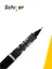 Ручки гелевые черные 12 штук "Tizo" 0,5 мм, Schiller — 3066657 — 2