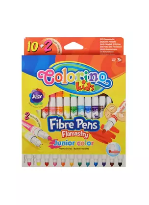 Фломастеры Colorino, Kids Junior, 10 цветов — 235247 — 1