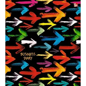 Ежедневник, Бизнес-ежедневник Эксмо А5+ (164*247) 128л н/датир. Графика. Яркое направление (бизнес) интегральная обложка 326175