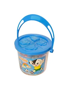 Тесто для лепки (56219) (12цв) (360гр) (2 формы+нож) (ведро)