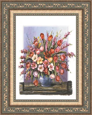 Картина Цветы (sj52) (13х18) 2392213