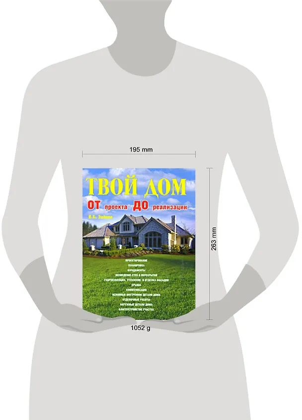 Книга Твой дом от проекта до реализации (Виктор Зайцев) — 2