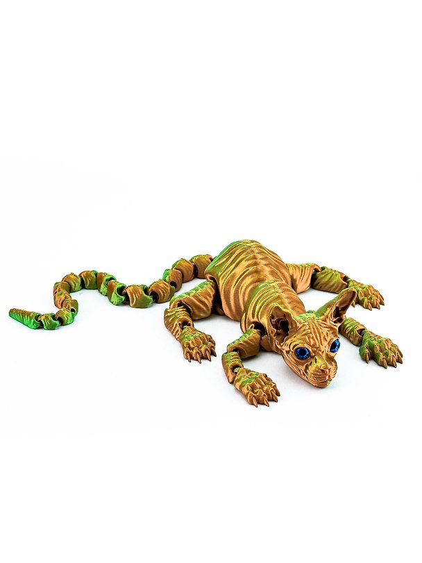 Фигурка 3D Египетская Кошка Баста (пластик) (32х18) (112) 3118742 — 1