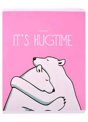 Тетрадь в клетку Listoff, Hugs!, 48 листов, в ассортименте 2883060