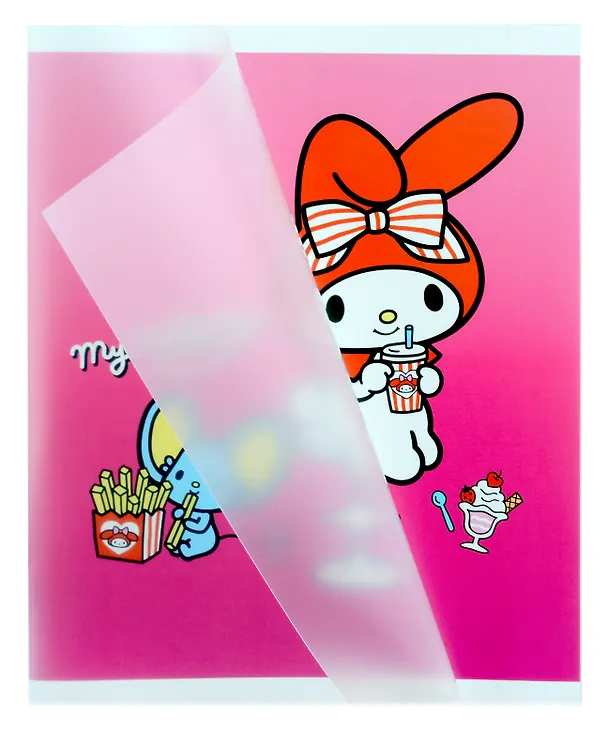Тетрадь общая «Kuromi + MyMelody + HK» в ассортименте, 48 листов в клетку, A5 - Kuromi 3037579 — 8