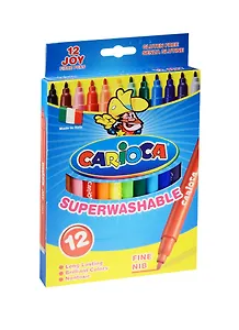 Фломастеры Carioca, Joy, 12 цветов