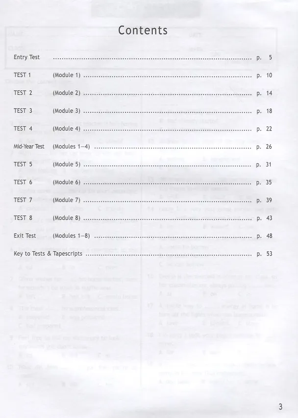 Книга Английский язык. Spotlight Test Booklet. Контрольные задания. 11 класс. Базовый уровень (Ольга Афанасьева) — 2