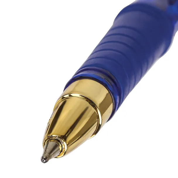 Шариковая ручка синяя 0,7 мм, i-Rite GT GLD, Brauberg 2937294 — 6