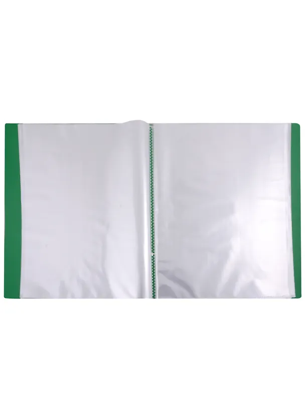 Папка 60ф А4 "STANDARD" пластик 0,7мм, зеленая 2969752 — 2