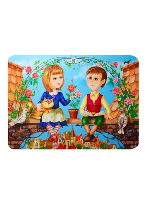 Пазл мягк. MAXI PUZZLE Снежная королева Герда и Кай (01103) (24 эл.) (300х215мм) (В гостях у сказки) (3+) (упаковка) — 2510649 — 1