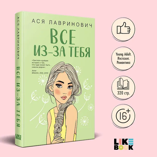 Книга Все из-за тебя (Ася Лавринович) — 6