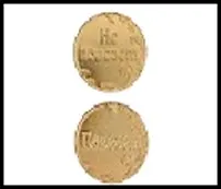 монета ответы металл Повезет - Не повезет 3,2 см 470993, шт