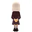 Коллекционная фигурка - Уэнсдей Энид Синклер, Minix, (8х9,2х19,2), (11780) — 3078193 — 3