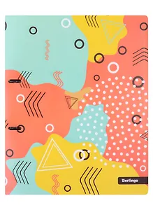 Папка 2кольца А4 "Memphis" 24мм, 600мкм, Berlingo