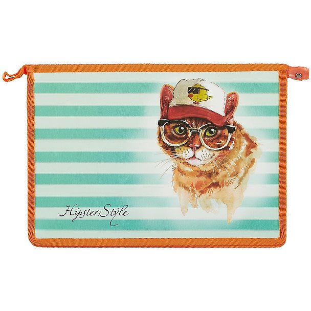 Папка для тетрадей «Hipster cat», А4 249555 — 1