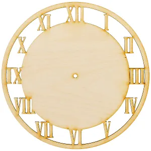 Основа для часов Римские цифры 1 (152095) (дерево) (упаковка)
