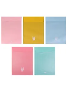 Папка-конверт А4 на кнопке, вертикальная