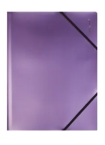 Папка на резинке А4 "Perlen" пластик