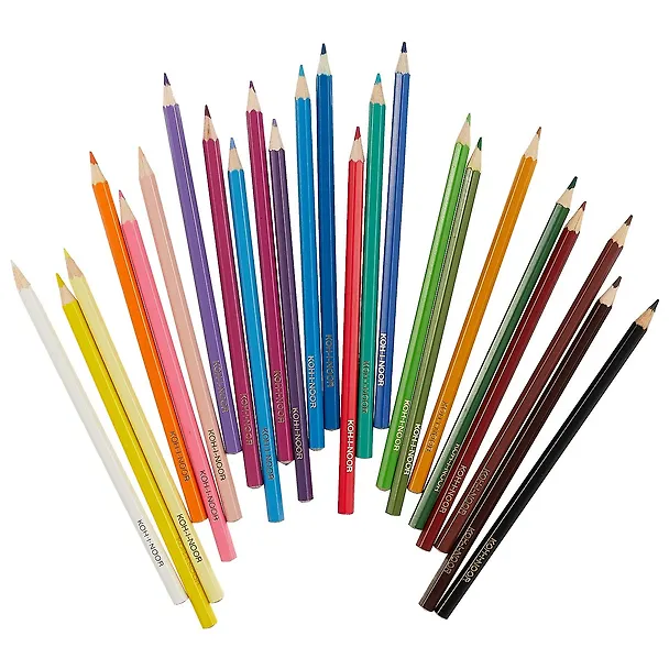 Карандаши цветные Koh-I-Noor, "Элефант", 24 цвета 248678 — 2