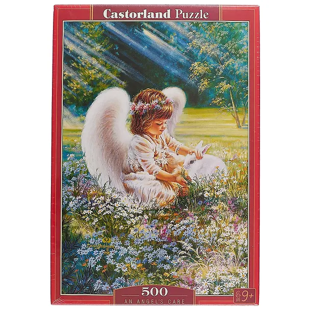 Пазл Castorland Ангел с зайкой 500 эл., 47*33см. B-52820 2662437 — 1