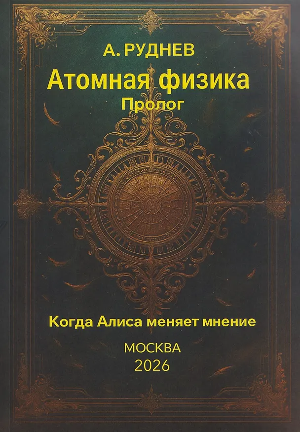 Книга Атомная физика. Пролог. Когда Алиса меняет мнение (Анатолий Руднев) — 1