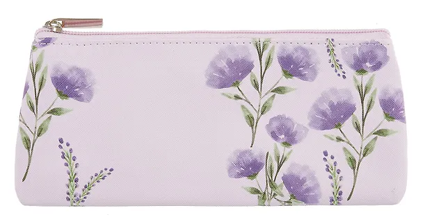 Пенал-косметичка "Lavender" плоская, с подкладом, ассорти, Yoi 3041020 — 6
