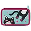 Пенал школьный 2отд. "MEOW-Смешной котик" 19*11см, 3D лак — 2894451 — 3
