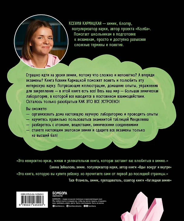 Книга Сквозь джунгли химии. Школьный курс нескучно и понятно (Ксения Кармацкая) — 2