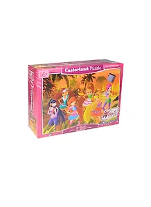 Пазлы 120 MIDI лиц. B-PU12210 Винкс На пляже (32х23см) (6+) (Castorland)