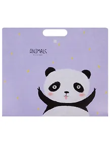 Папка-портфель А4 "Animals", 6 отделений