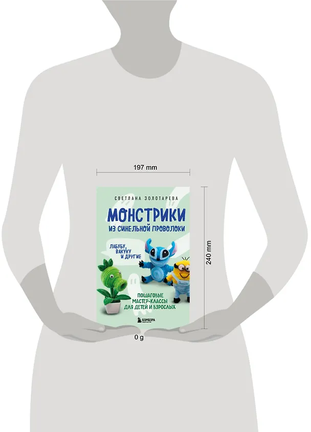 Книга Монстрики из синельной проволоки. Лабубу, вакуку и другие. Пошаговые мастер-классы для детей и взрослых (Светлана Золотарева) — 16
