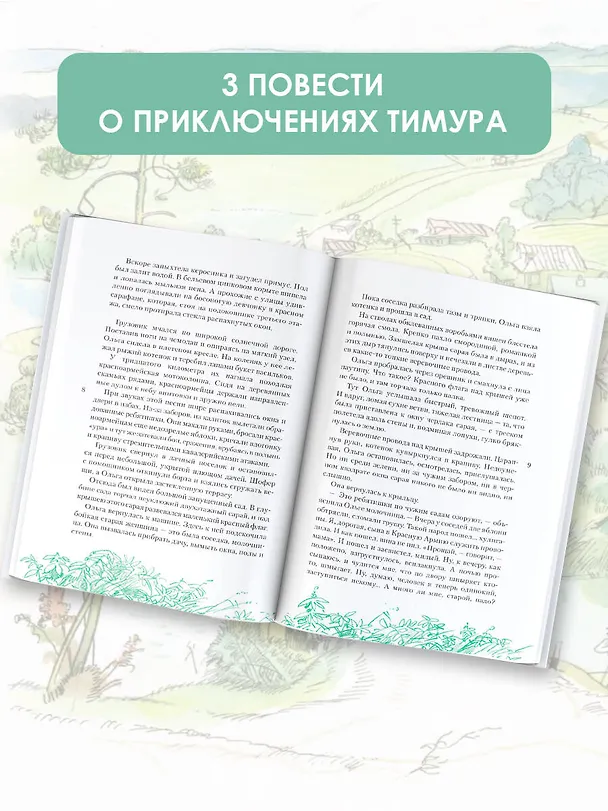 Книга Тимур и его команда (Аркадий Гайдар) — 6