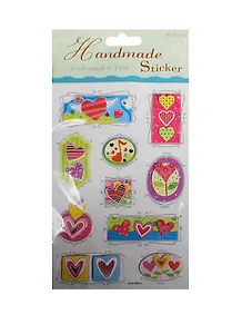 Fun Kingdom Наклейки ручной работы с блестками (HMS-8002A) (упаковка)