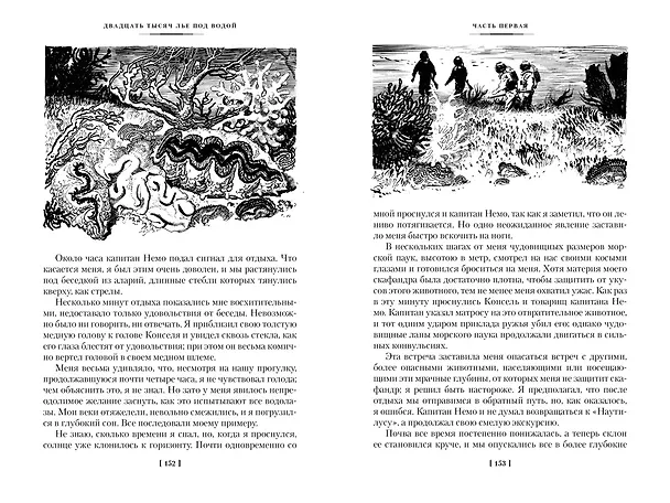 Книга Двадцать тысяч лье под водой (Жюль Габриэль Верн) — 8